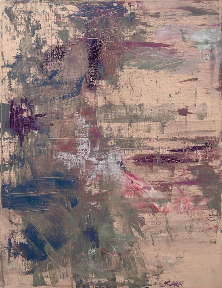 Letter – Thoughts Before Sunrise, acrylic on canvas, 85 × 110 cm